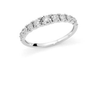 Anillo Donna Oro Mujer in Oro blanco Diamante 0.15 Ct LAV12103.015 - LAV12103.015